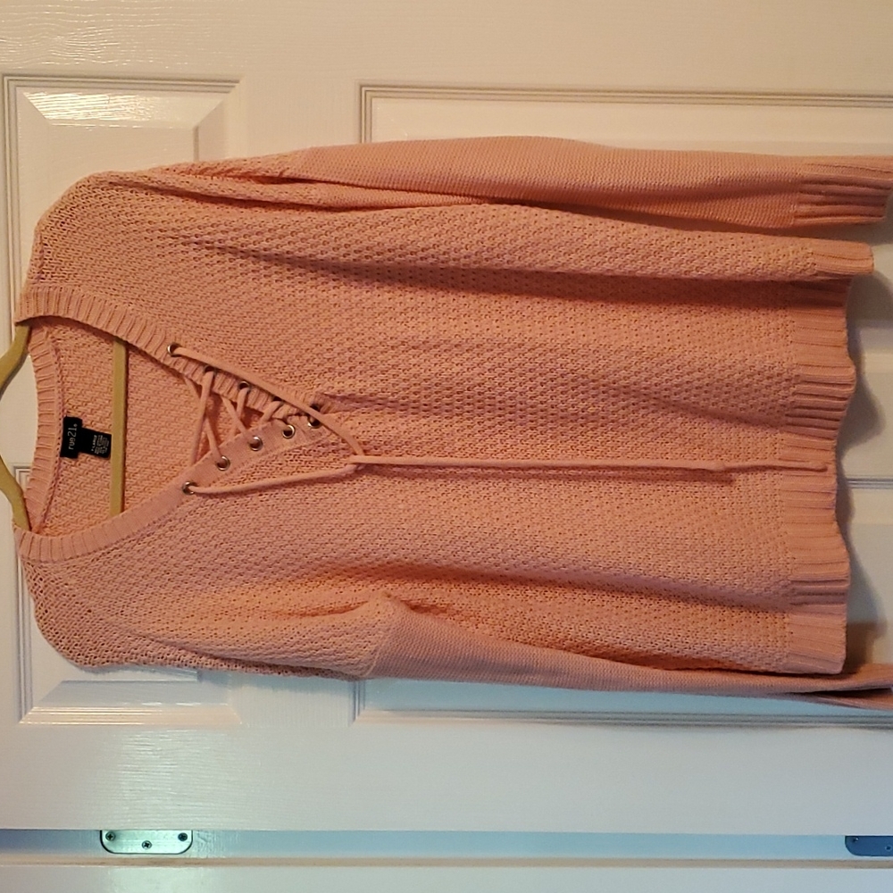 Woman's Peach Color Sweater